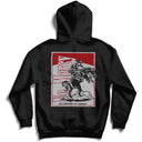 No Comfort In Combat Hoodie - Black