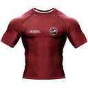 I Am Somebody - Rashguard Burgundy