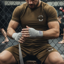 Bite Back  - Ranked Rashguard Brown