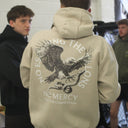 No Escaping The Talons Hoodie - Stone