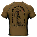 Kill Or Be Killed - Ranked Rashguard Brown