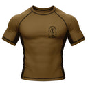 Kill Or Be Killed - Ranked Rashguard Brown