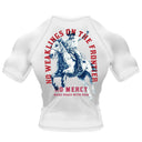 No Weaklings Rashguard - White