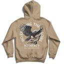 No Escaping The Talons Hoodie - Stone