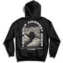 Lone Wolf - Hoodie Black