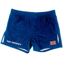 Crossed Out Logo Shorts - Blue