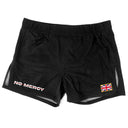 Crossed Out Logo Shorts - Black
